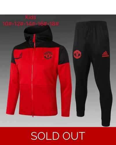 Man Utd Kids Red Tracksuit 20/21